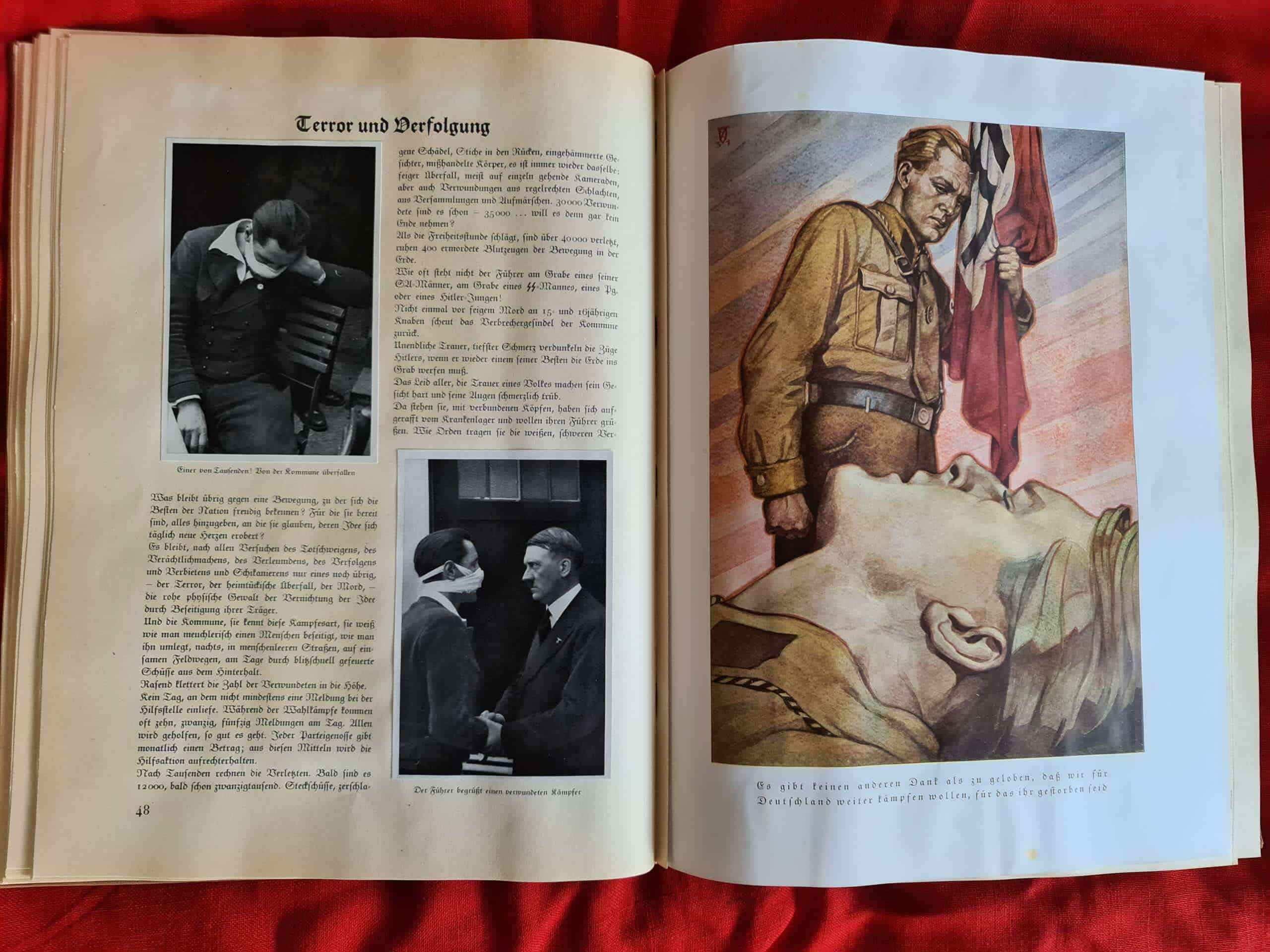 Deutschland Erwacht (Germany Awaken) Cigarette Card Photo Book with Rare Original Dust Jacket - Image 18