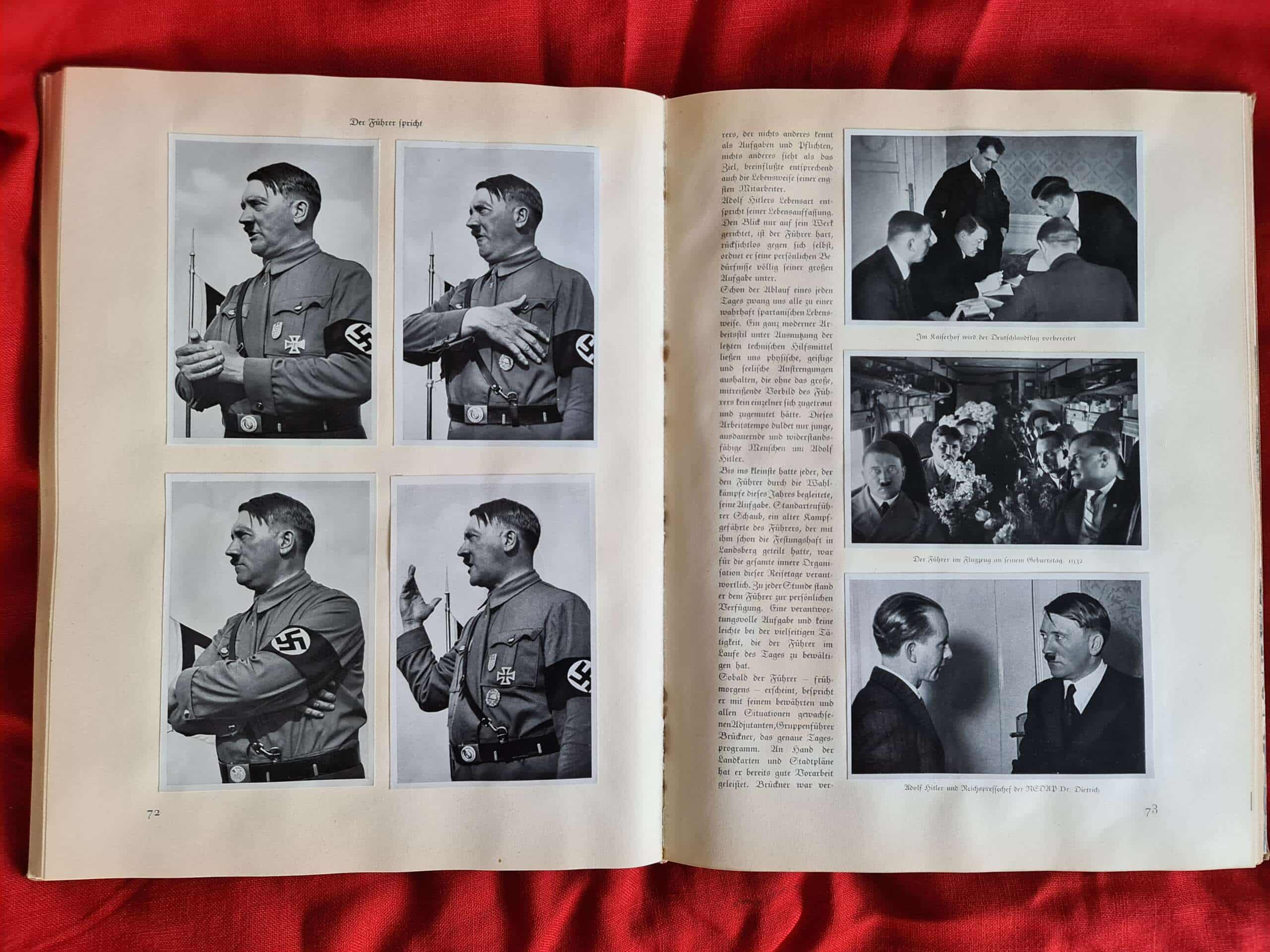 Deutschland Erwacht (Germany Awaken) Cigarette Card Photo Book with Rare Original Dust Jacket - Image 22