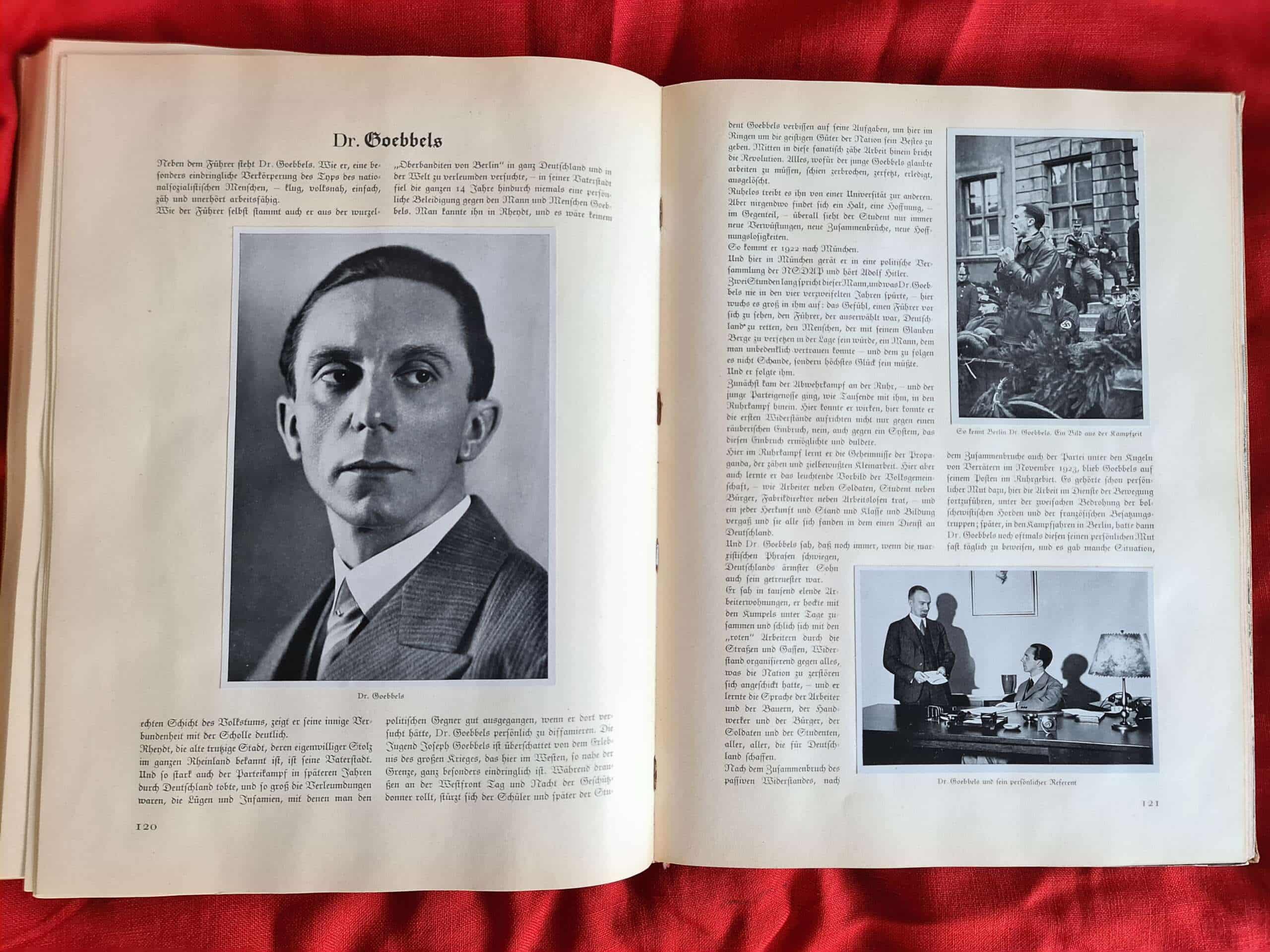 Deutschland Erwacht (Germany Awaken) Cigarette Card Photo Book with Rare Original Dust Jacket - Image 24