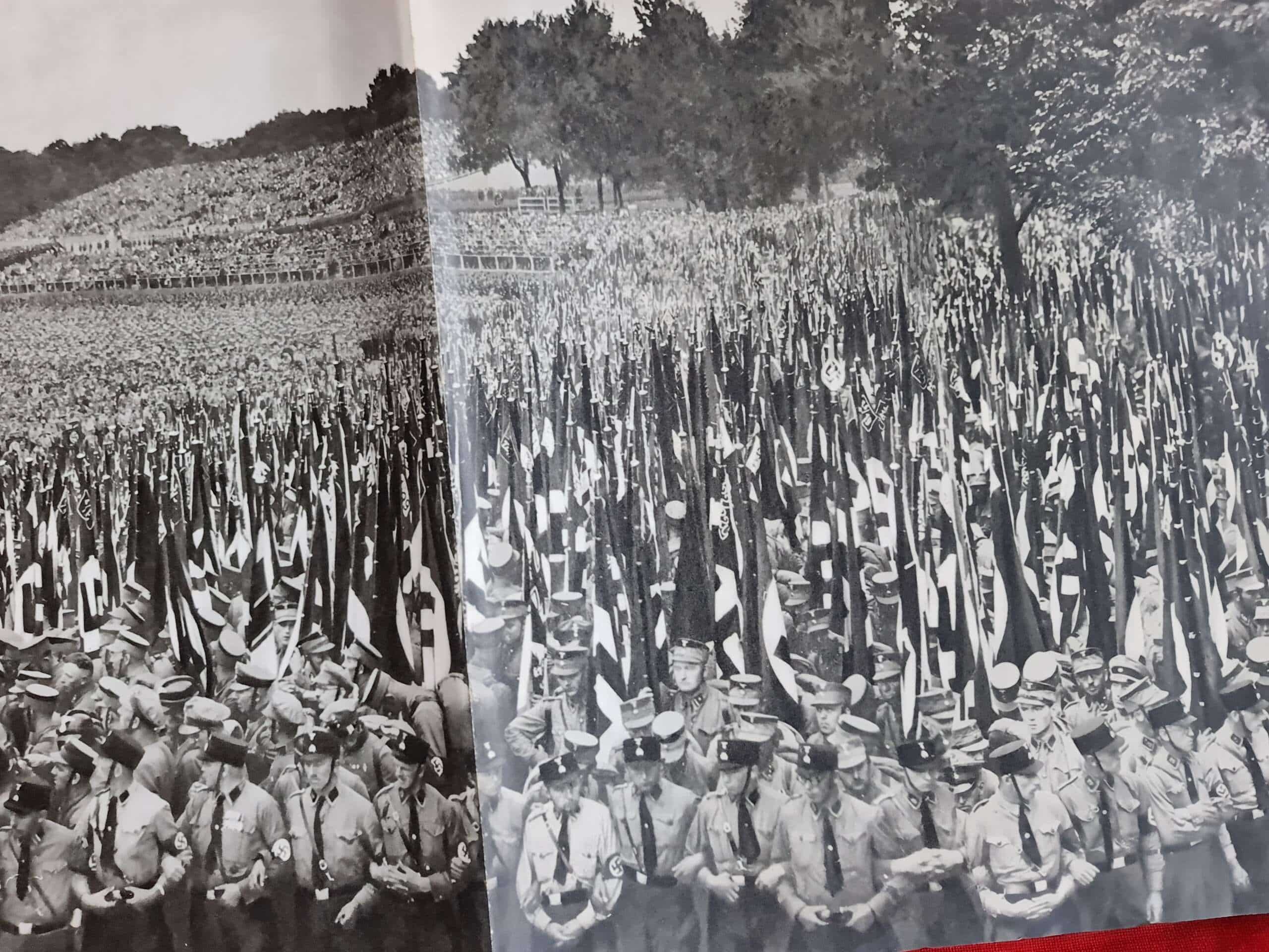 Deutschland Erwacht (Germany Awaken) Cigarette Card Photo Book with Rare Original Dust Jacket - Image 33