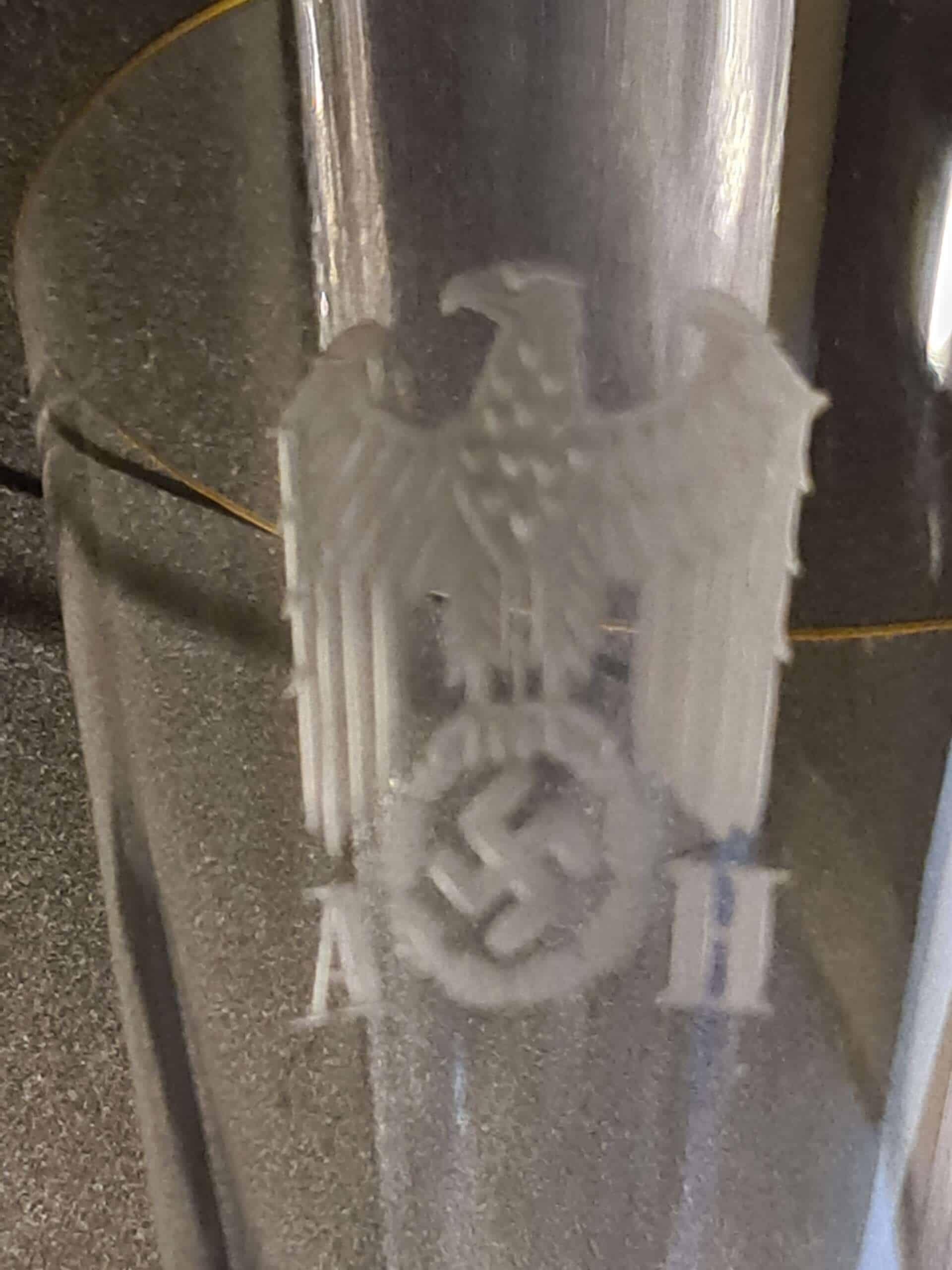 Lead Crystal Champagne Glass from Adolf Hitler’s Personal Table Service at The Berghof - Image 21