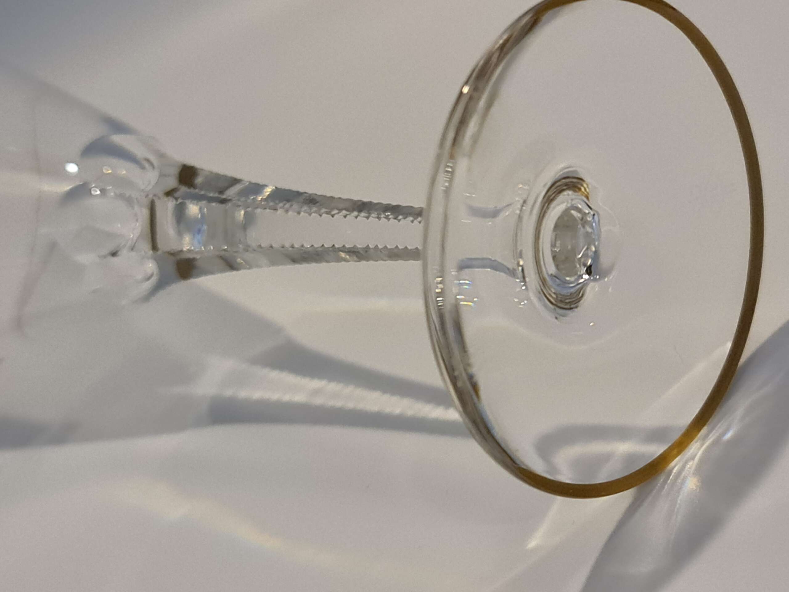 Lead Crystal Champagne Glass from Adolf Hitler’s Personal Table Service at The Berghof - Image 29