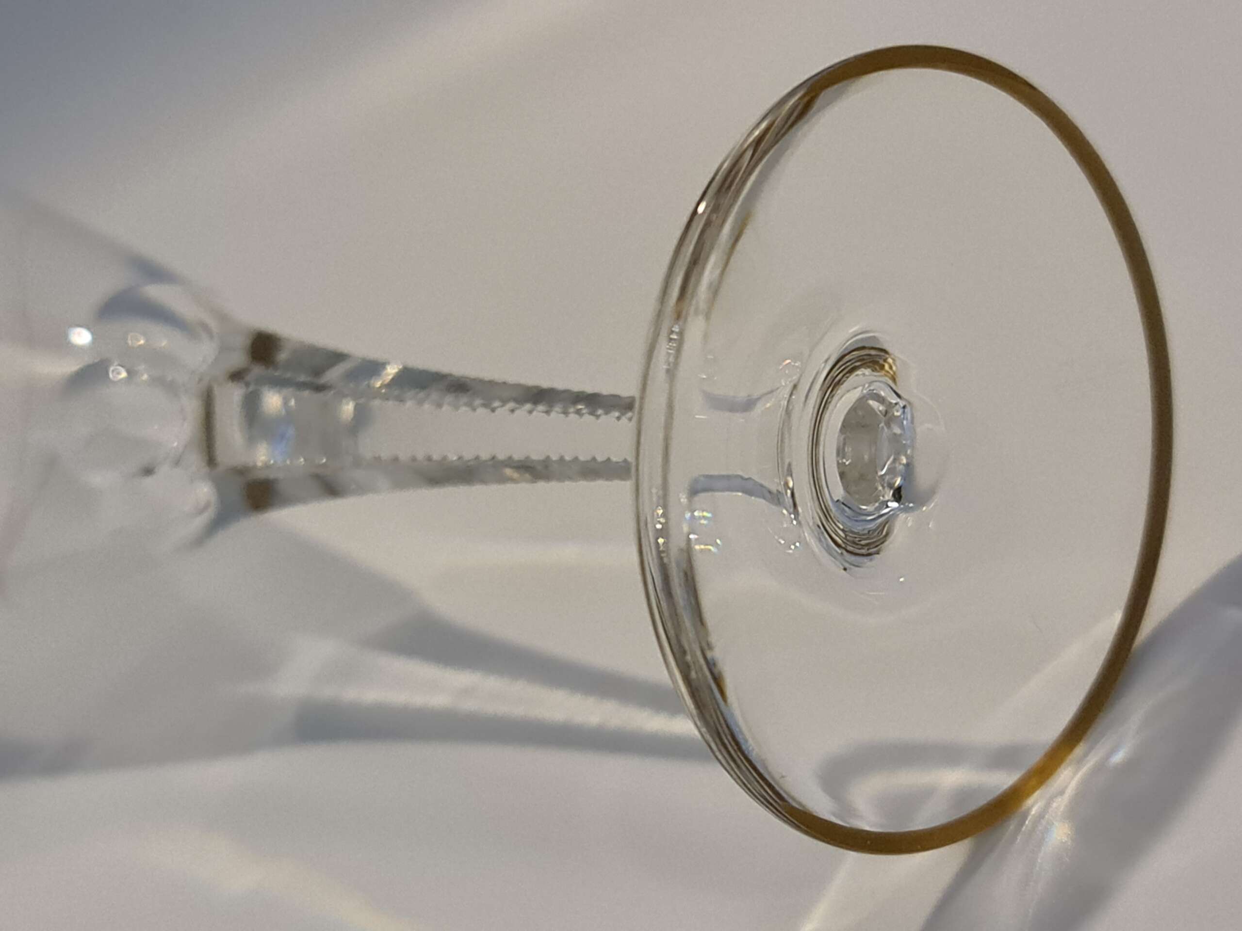 Lead Crystal Champagne Glass from Adolf Hitler’s Personal Table Service at The Berghof - Image 30