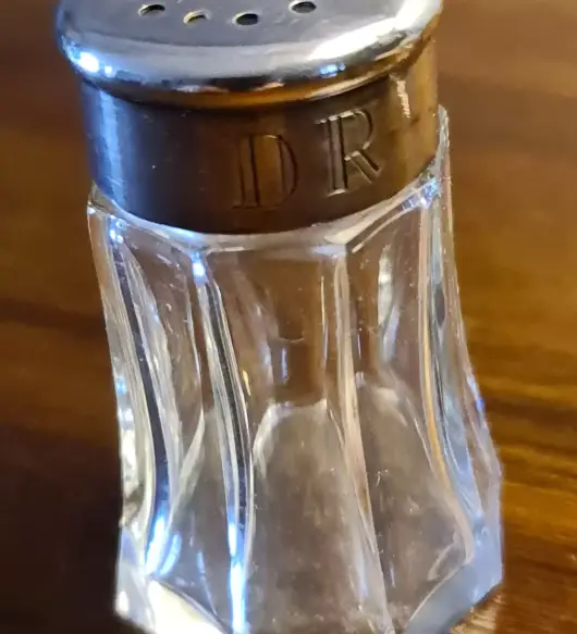 Deutsche Reichsbahn Salt Shaker from the Führersonderzug 