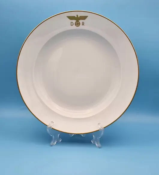 Nymphenburg Porcelain Soup Dish/Bowl from Hermann Göring’s Family Wagon 10 ‘205’