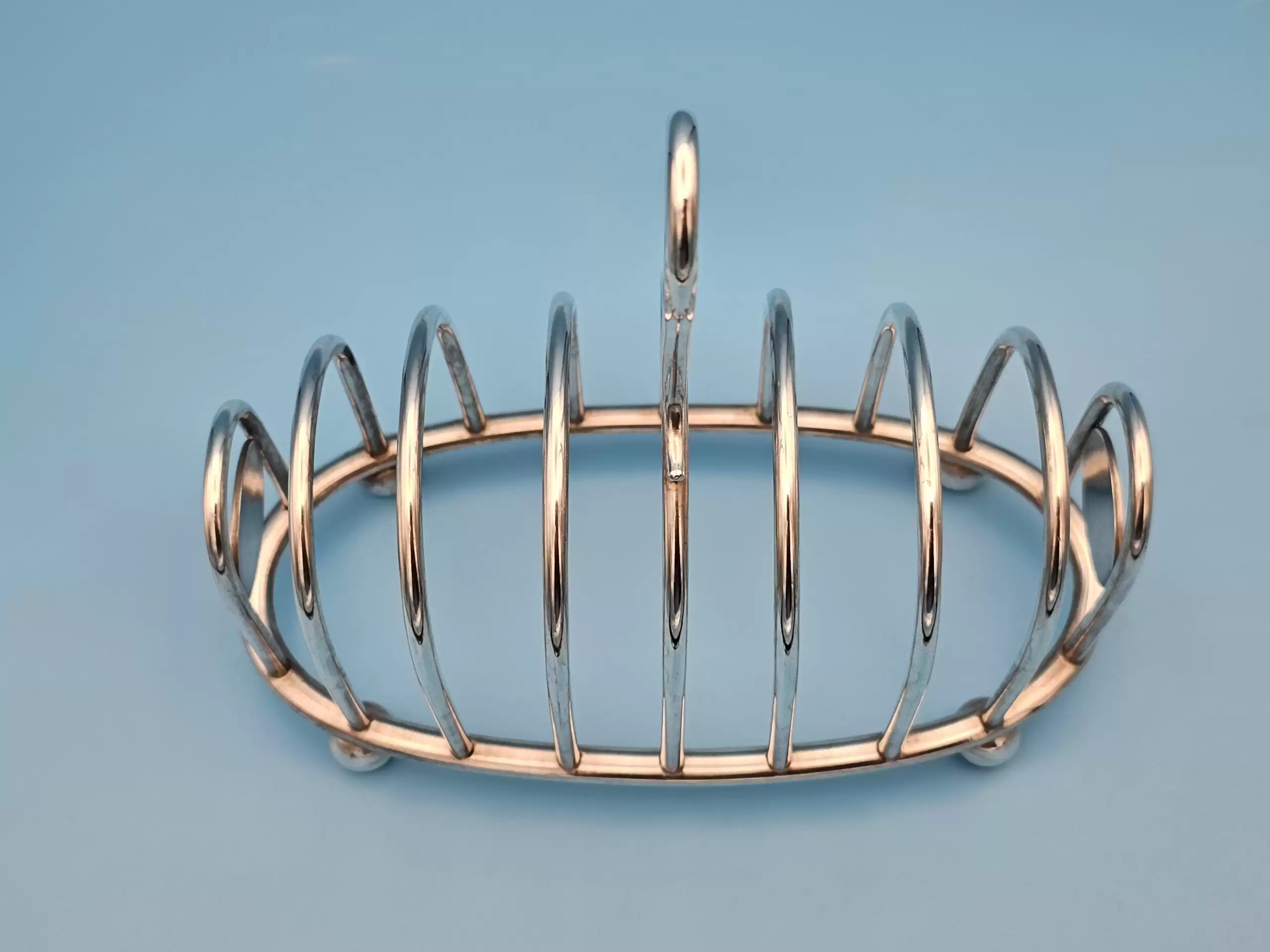 Deutsche Reichsbahn, Silver Toast Rack from Hermann Göring’s Dining Wagon 10 ‘243’ - Image 10