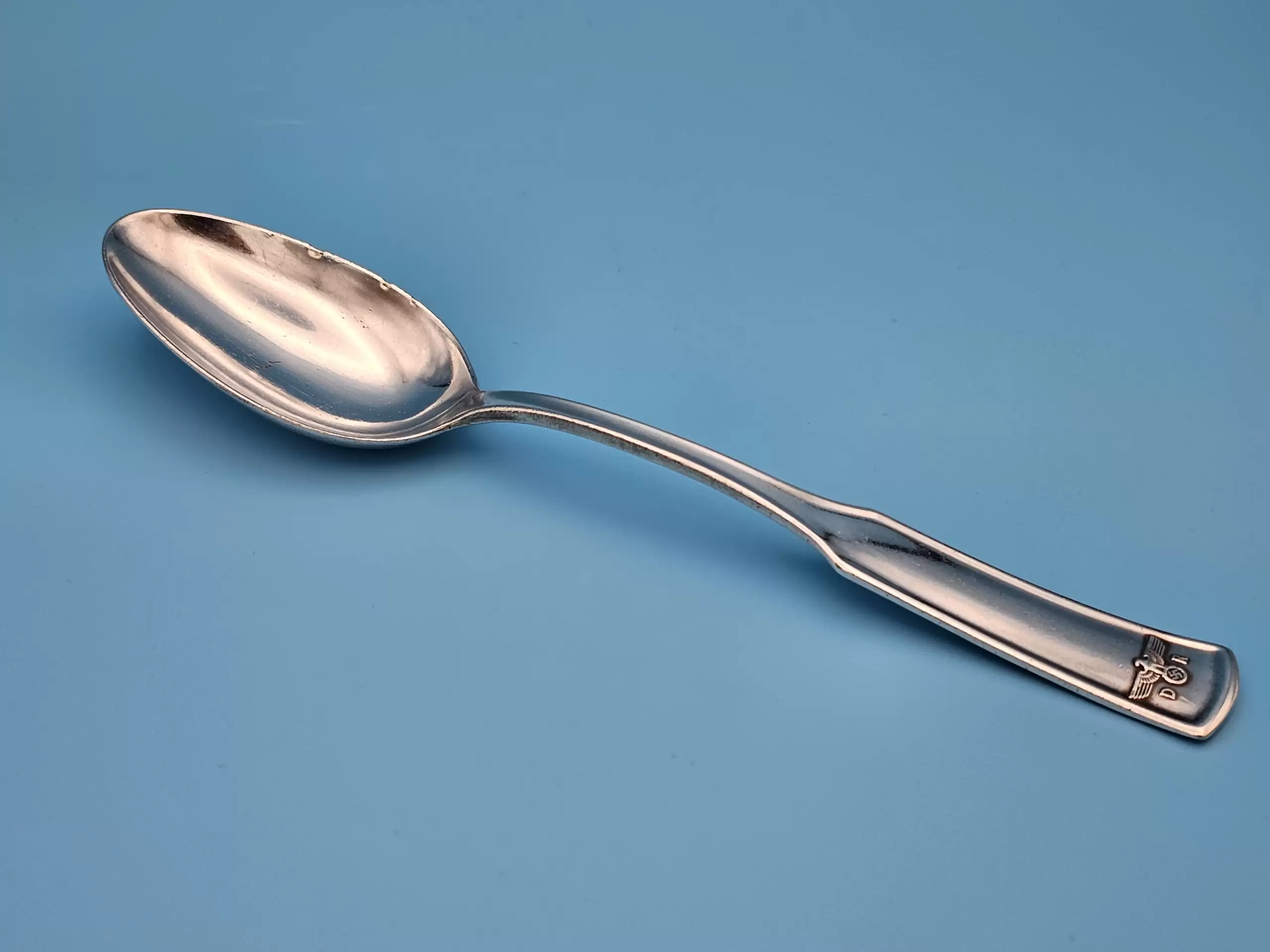Bruckmann Silver Dinner Spoon from Hermann Göring’s Dining Wagon 10 ‘243’ - Image 3