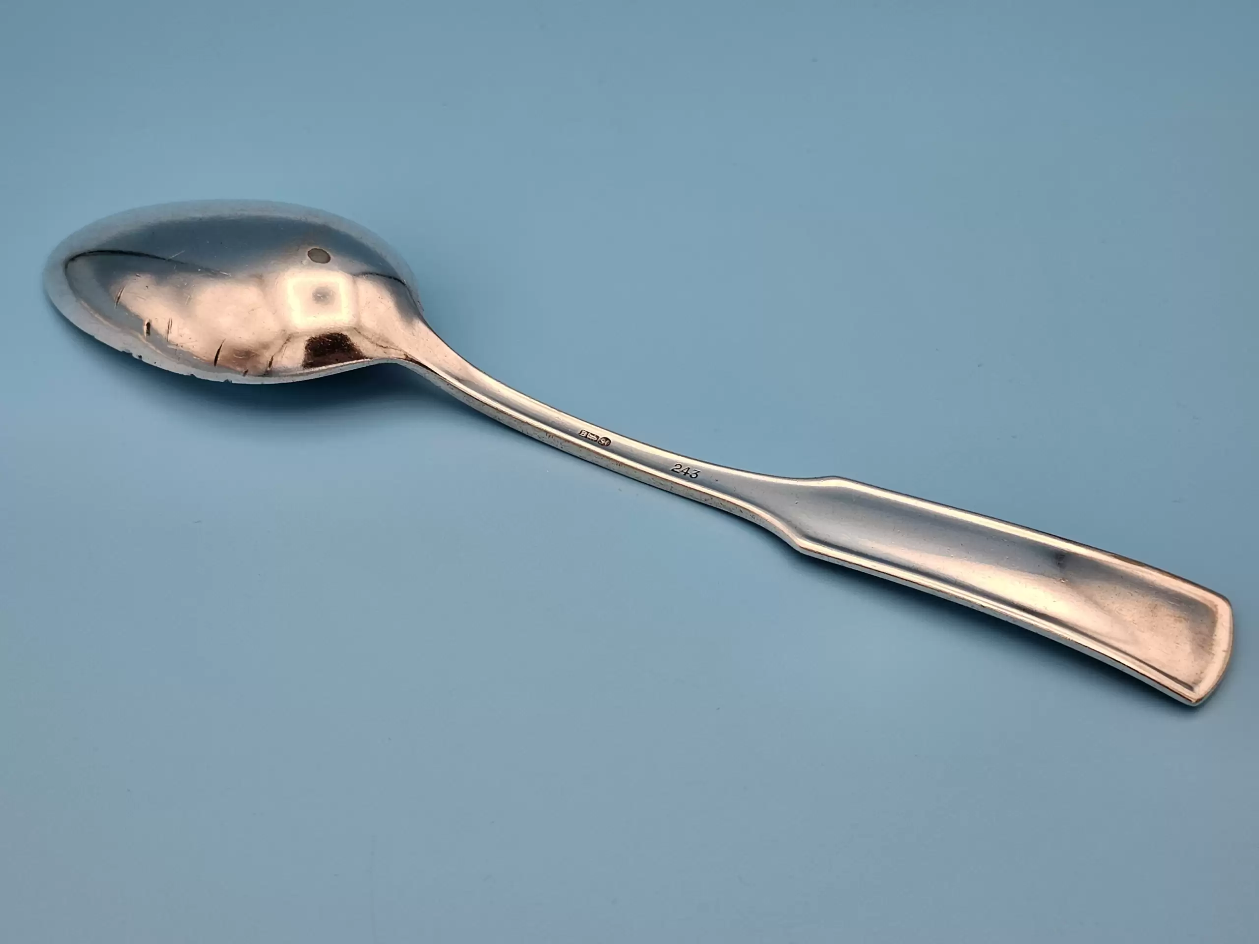 Bruckmann Silver Dinner Spoon from Hermann Göring’s Dining Wagon 10 ‘243’ - Image 6