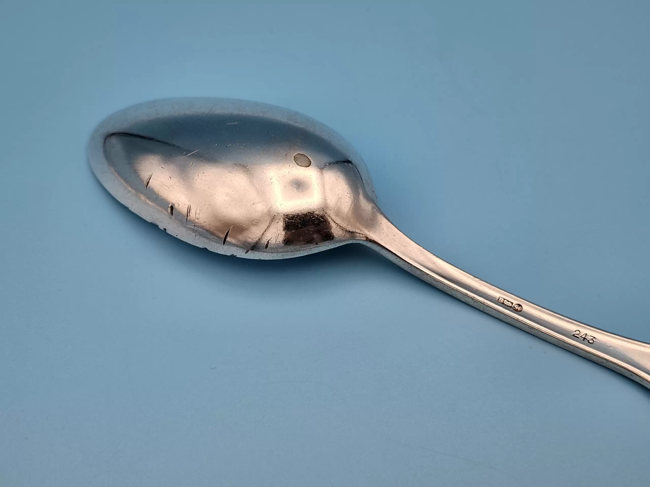 Bruckmann Silver Dinner Spoon from Hermann Göring’s Dining Wagon 10 ‘243’ - Image 7