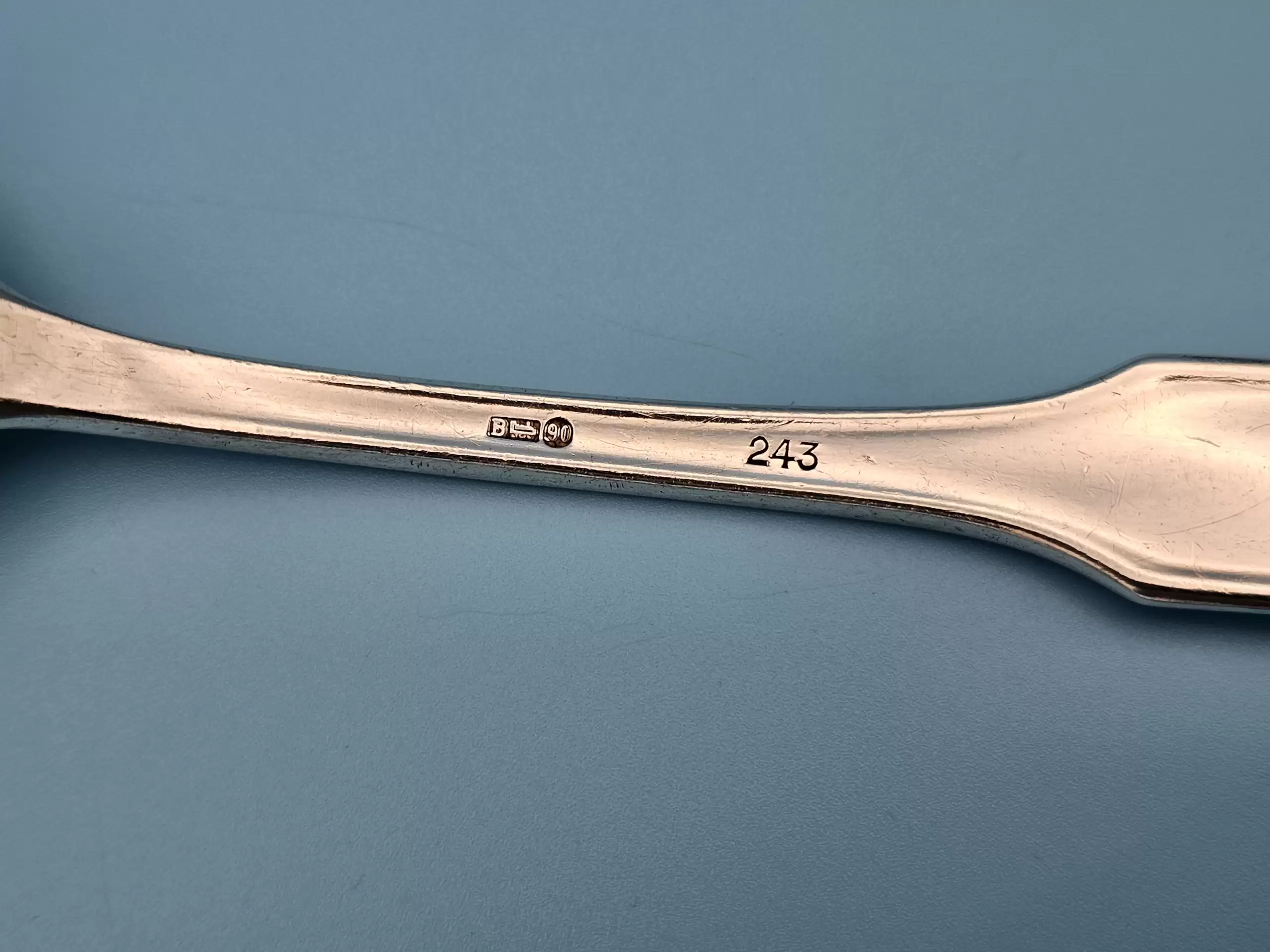 Bruckmann Silver Dinner Spoon from Hermann Göring’s Dining Wagon 10 ‘243’ - Image 8