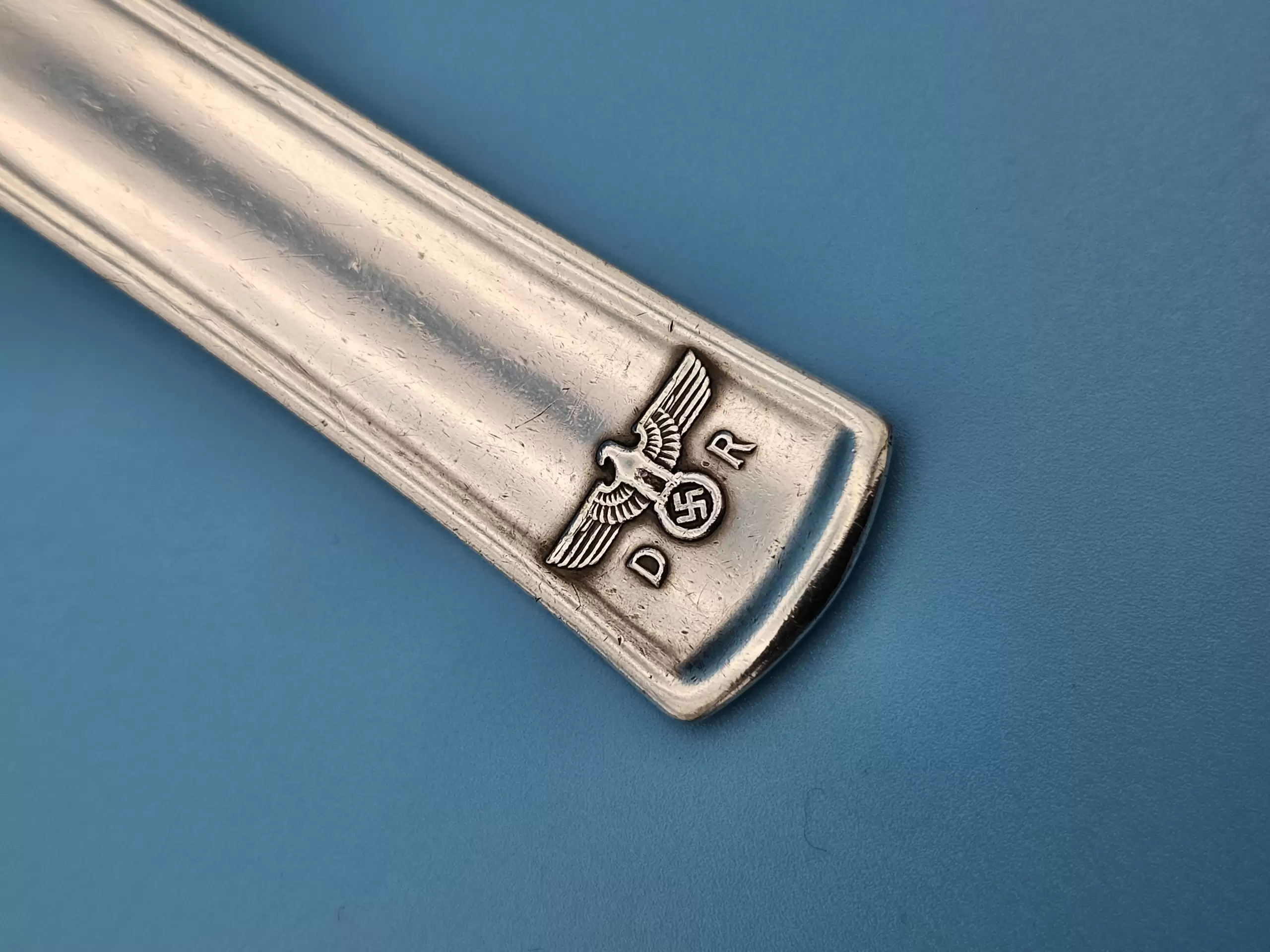 Bruckmann Silver Dinner Spoon from Hermann Göring’s Dining Wagon 10 ‘243’ - Image 2