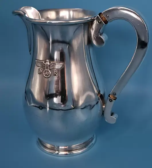 Bruckmann, Silver Hot Water Pitcher from Hermann Göring’s Dining Wagon 10 ‘243’