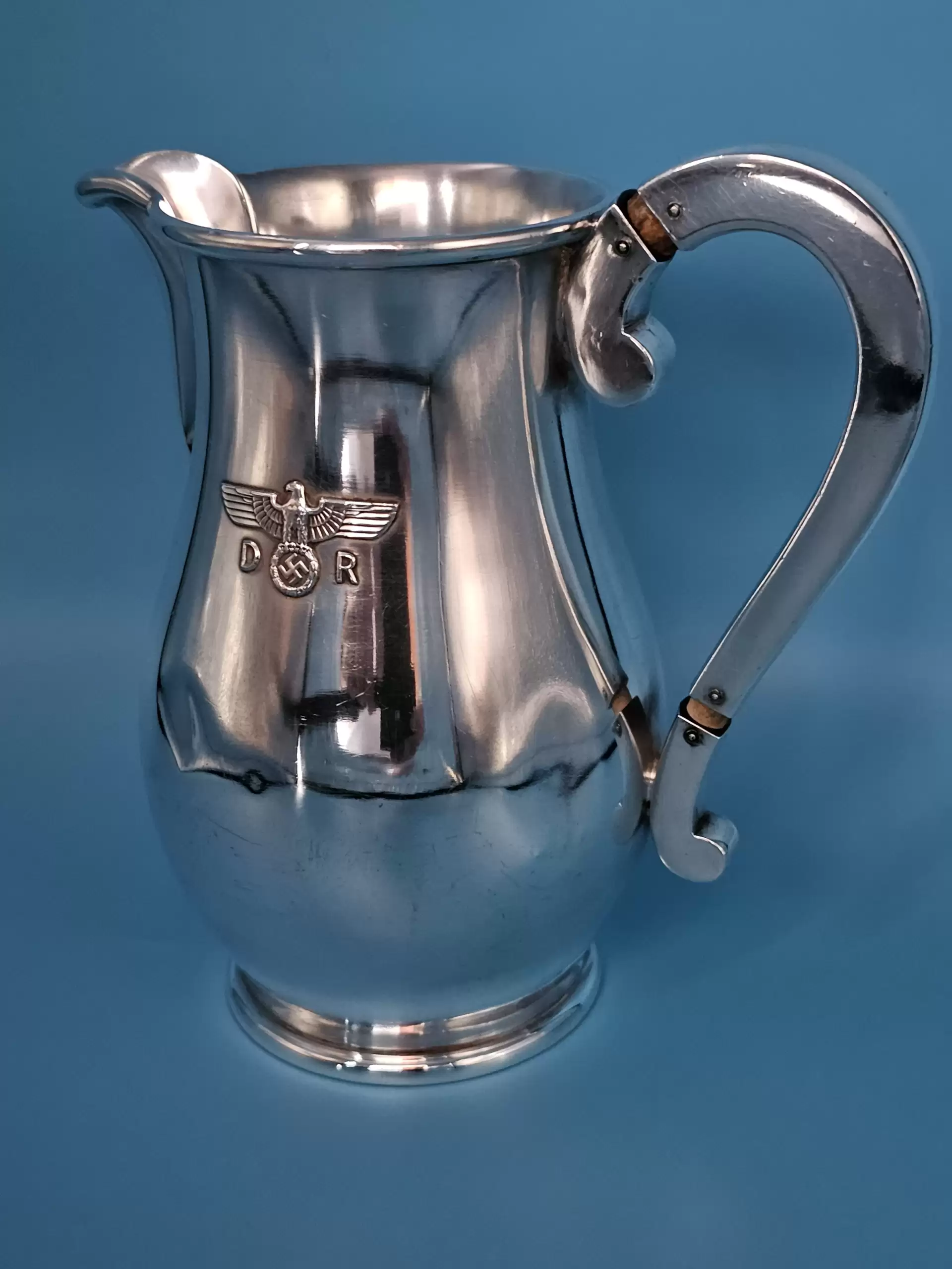 Bruckmann, Silver Hot Water Pitcher from Hermann Göring’s Dining Wagon 10 ‘243’