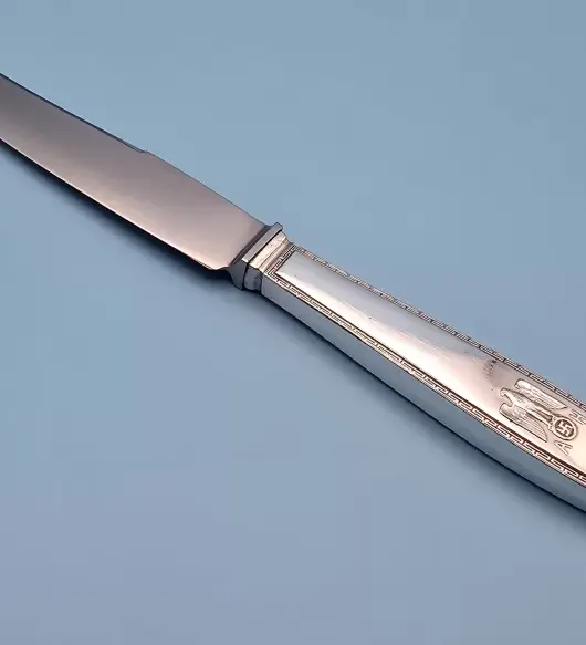 Adolf Hitler Silver Formal Luncheon Knife from The Führerbau, with provenance
