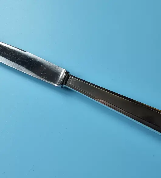 Bruckmann & Sohne Silver Fruit/Dessert Knife from Adolf Hitler`s First Dining Wagon 10 ‘242’