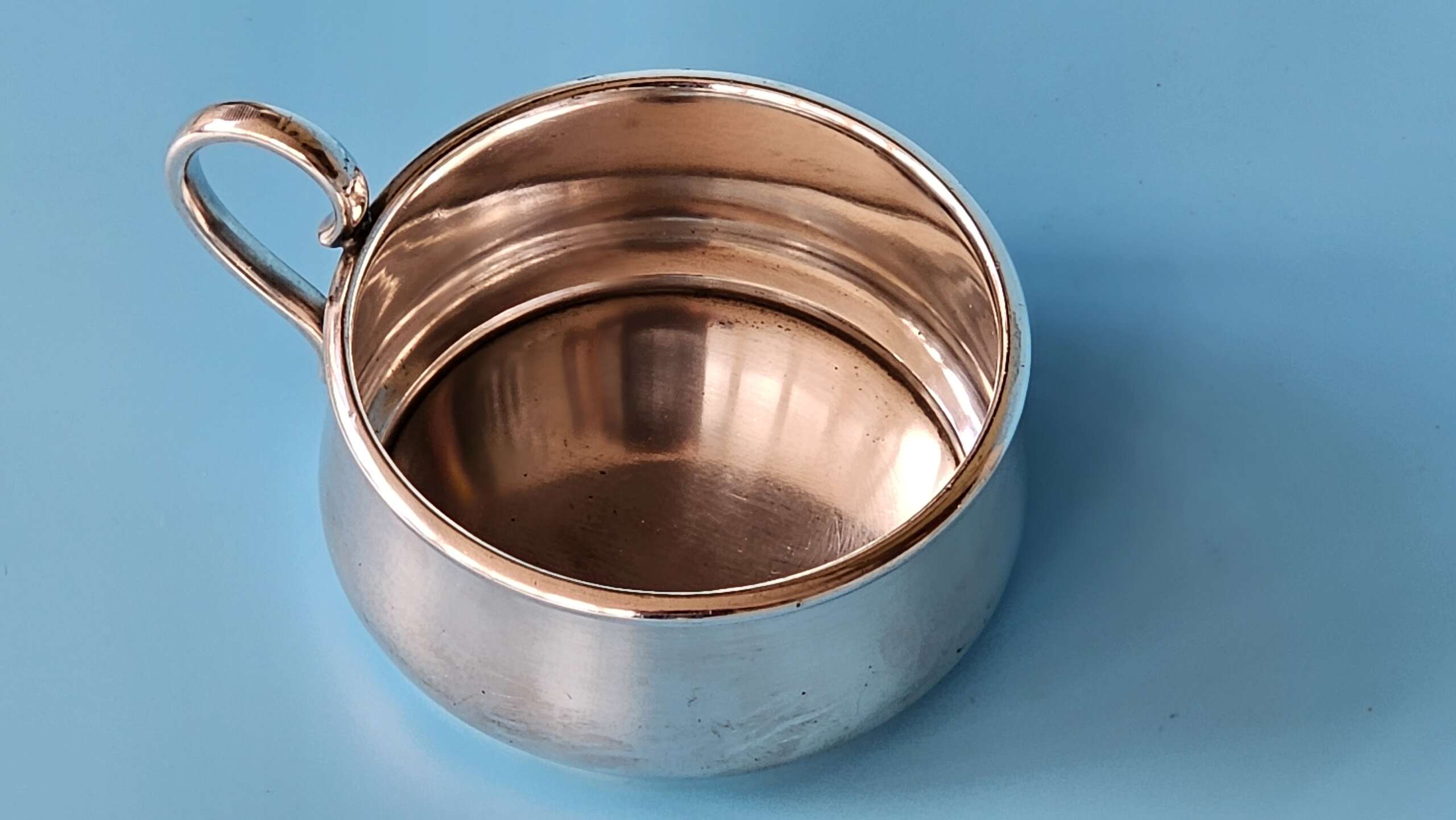 Bruckmann Silver ‘ALPAKA’ Ragout-Fin Cup Holder (Ragoutphaennchen) from Hermann Göring`s primary Dining Wagon 10 ‘241’ - Image 9