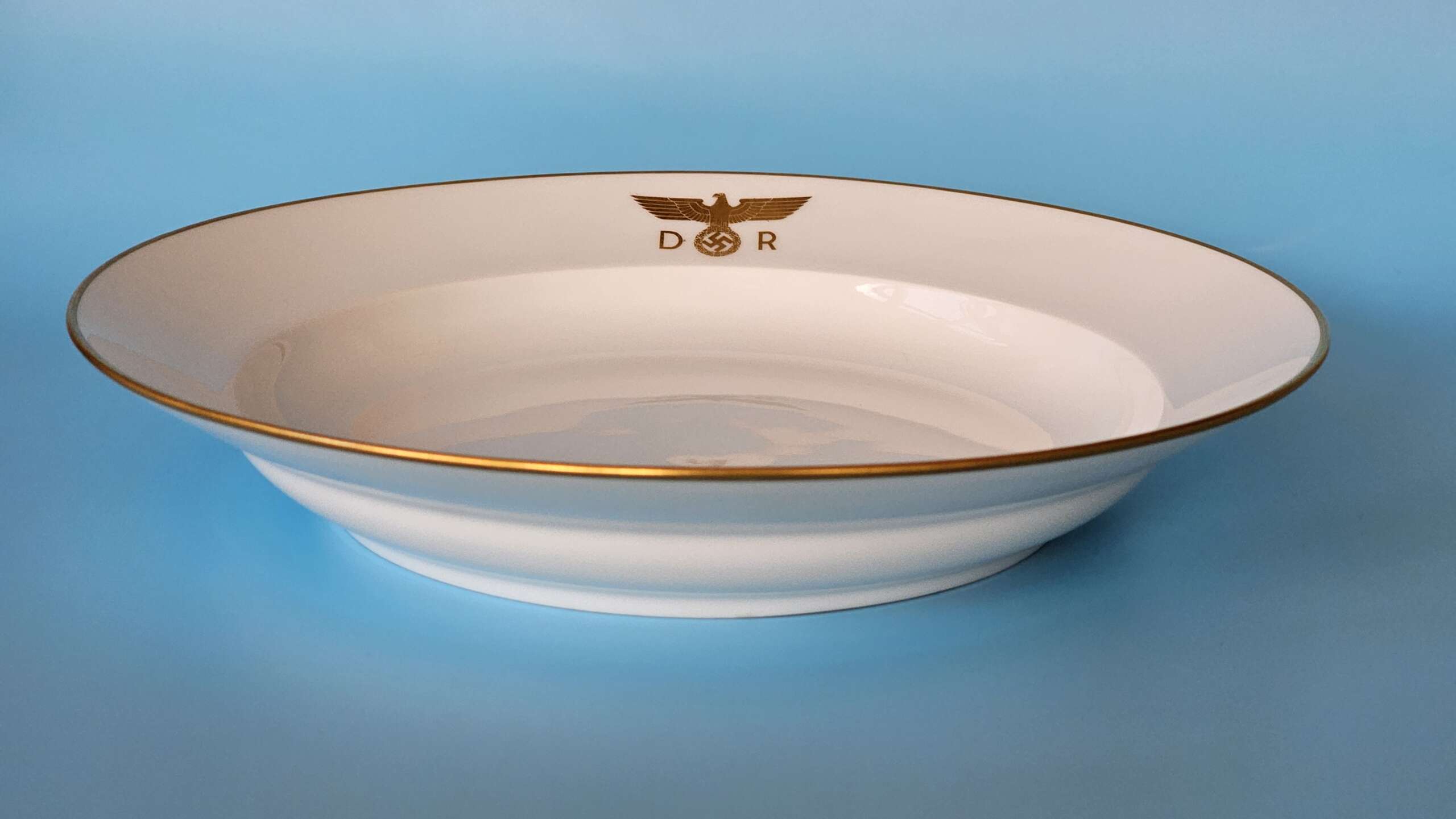 Nymphenburg Porcelain Soup Dish/Bowl from Hermann Göring’s Family Wagon 10 ‘205’ #2 - Image 11