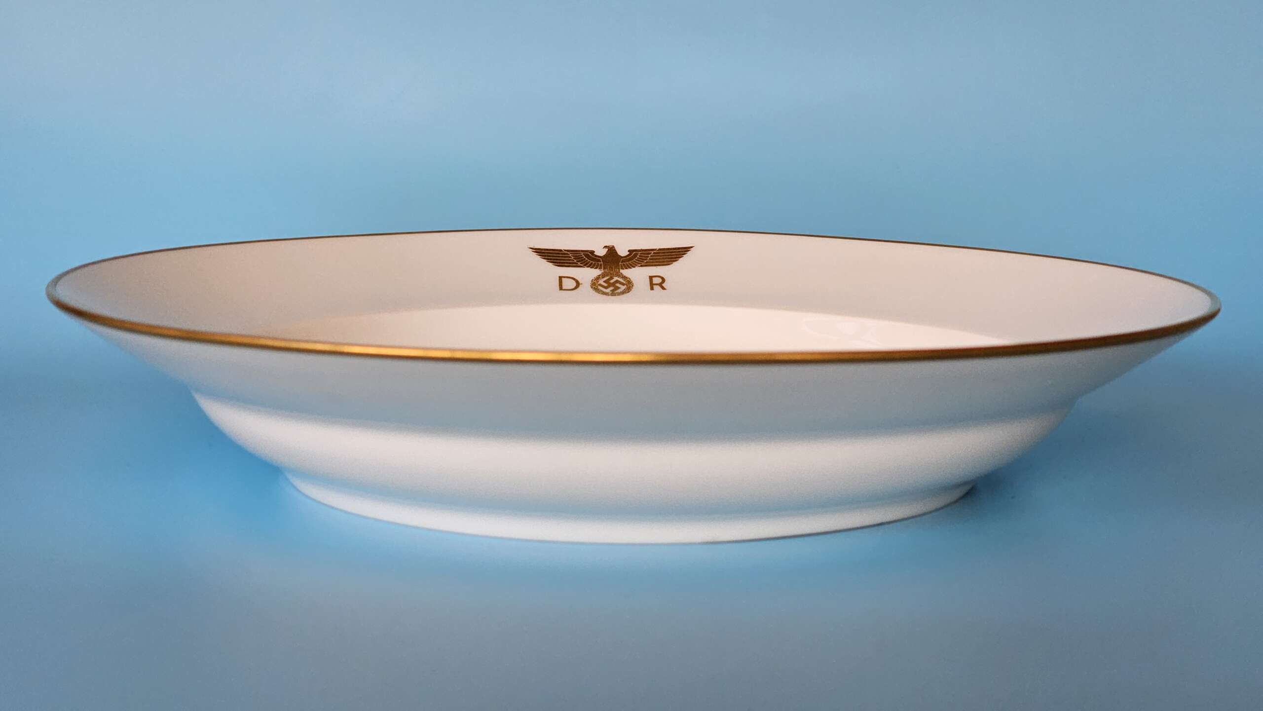 Nymphenburg Porcelain Soup Dish/Bowl from Hermann Göring’s Family Wagon 10 ‘205’ #2