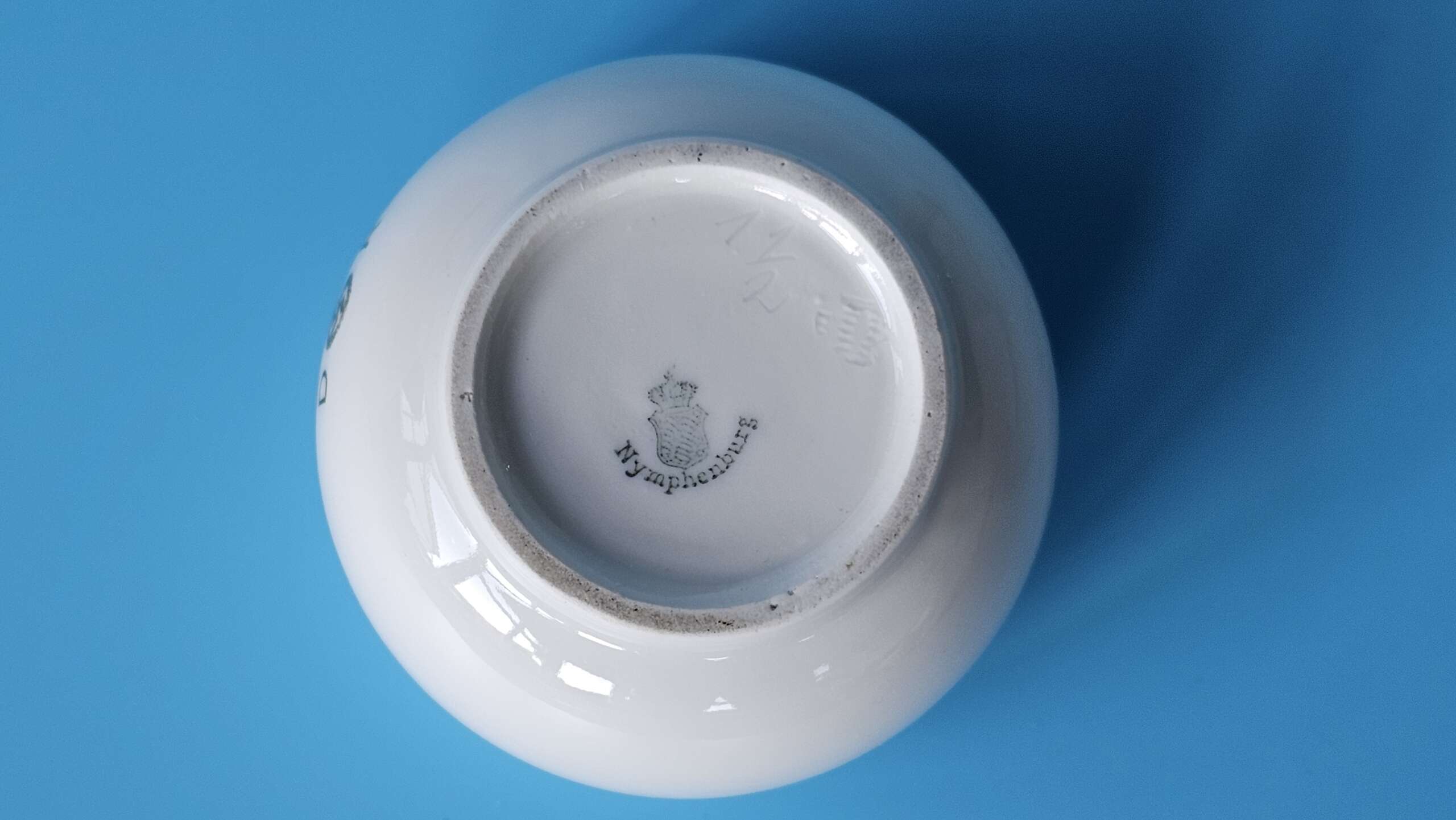 Nymphenburg Porcelain Lidded Sugar Bowl from Adolf Hitler's Sonderzug. - Image 10