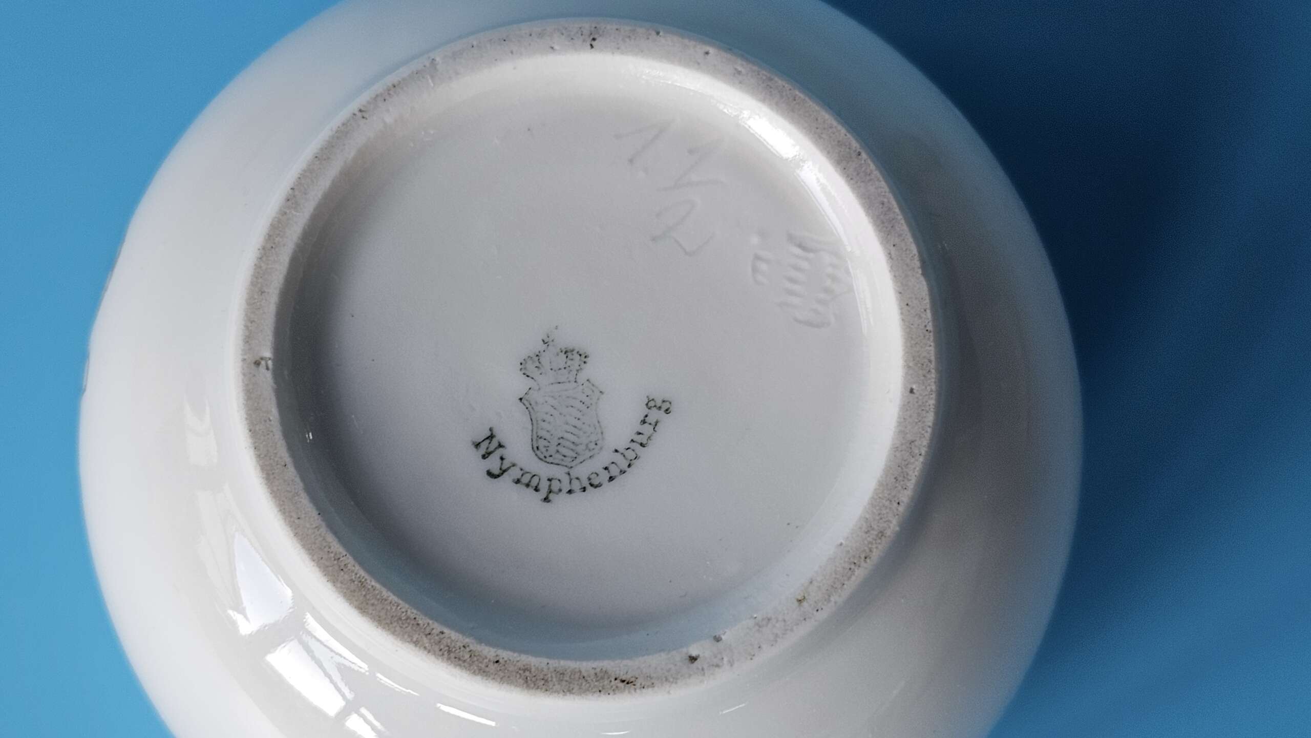 Nymphenburg Porcelain Lidded Sugar Bowl from Adolf Hitler's Sonderzug. - Image 12