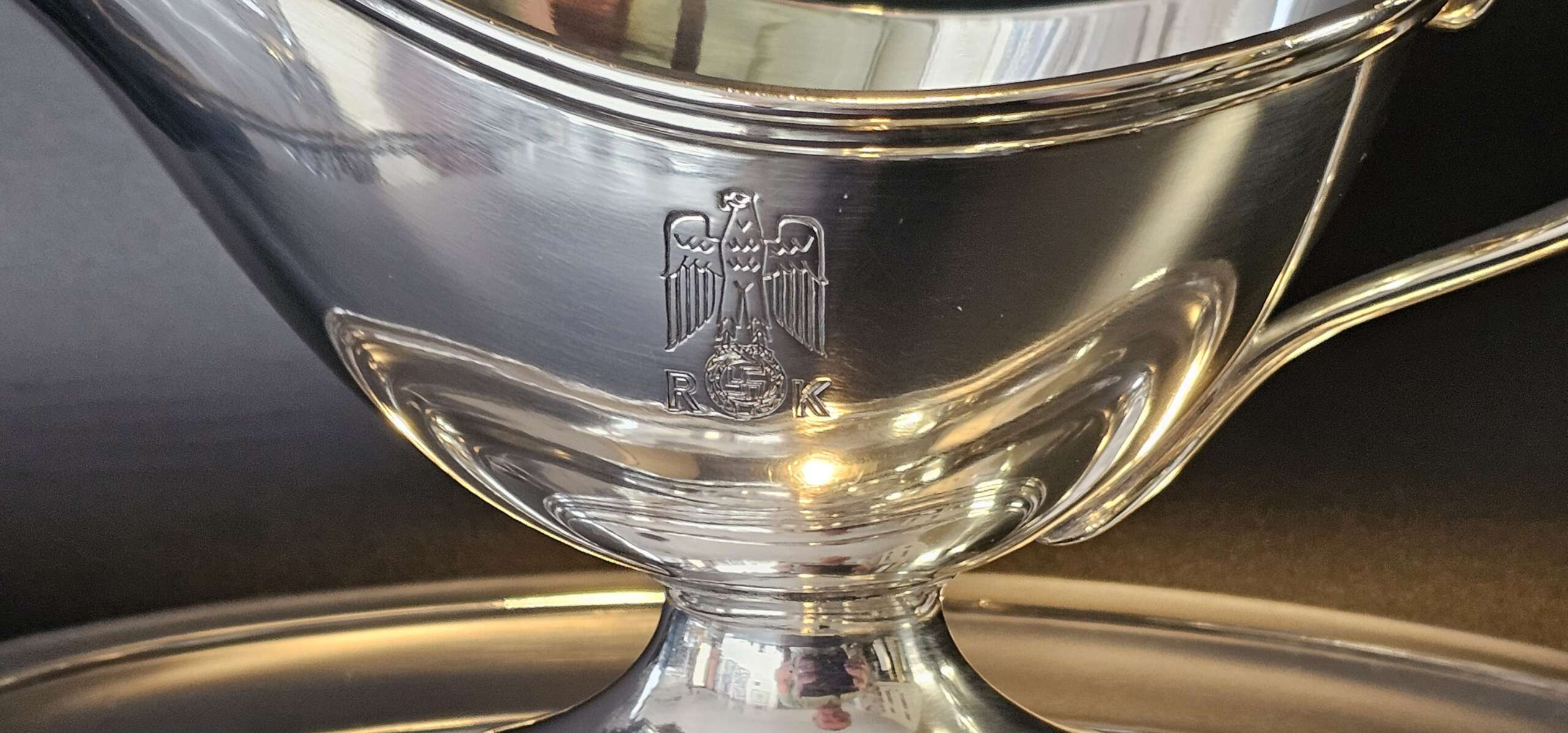 Silver Gravy boat from The New Reich Chancellery, Neue Reichskanzlei, Berlin *LIMITED TIME OFFER* - Image 5