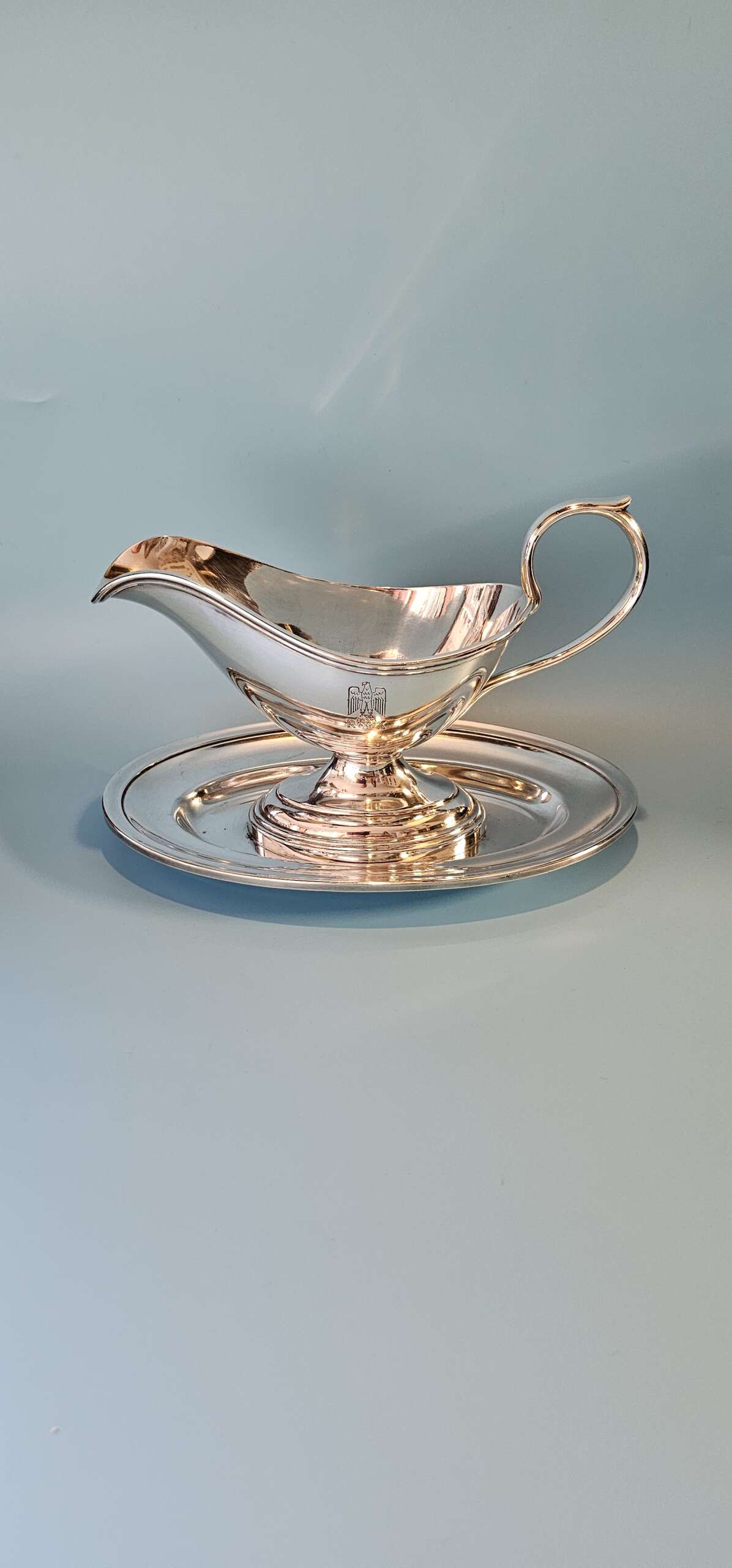 Silver Gravy boat from The New Reich Chancellery, Neue Reichskanzlei, Berlin *LIMITED TIME OFFER* - Image 15