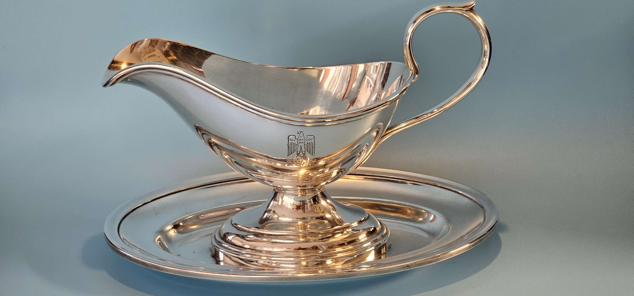 Silver Gravy boat from The New Reich Chancellery, Neue Reichskanzlei, Berlin *LIMITED TIME OFFER*