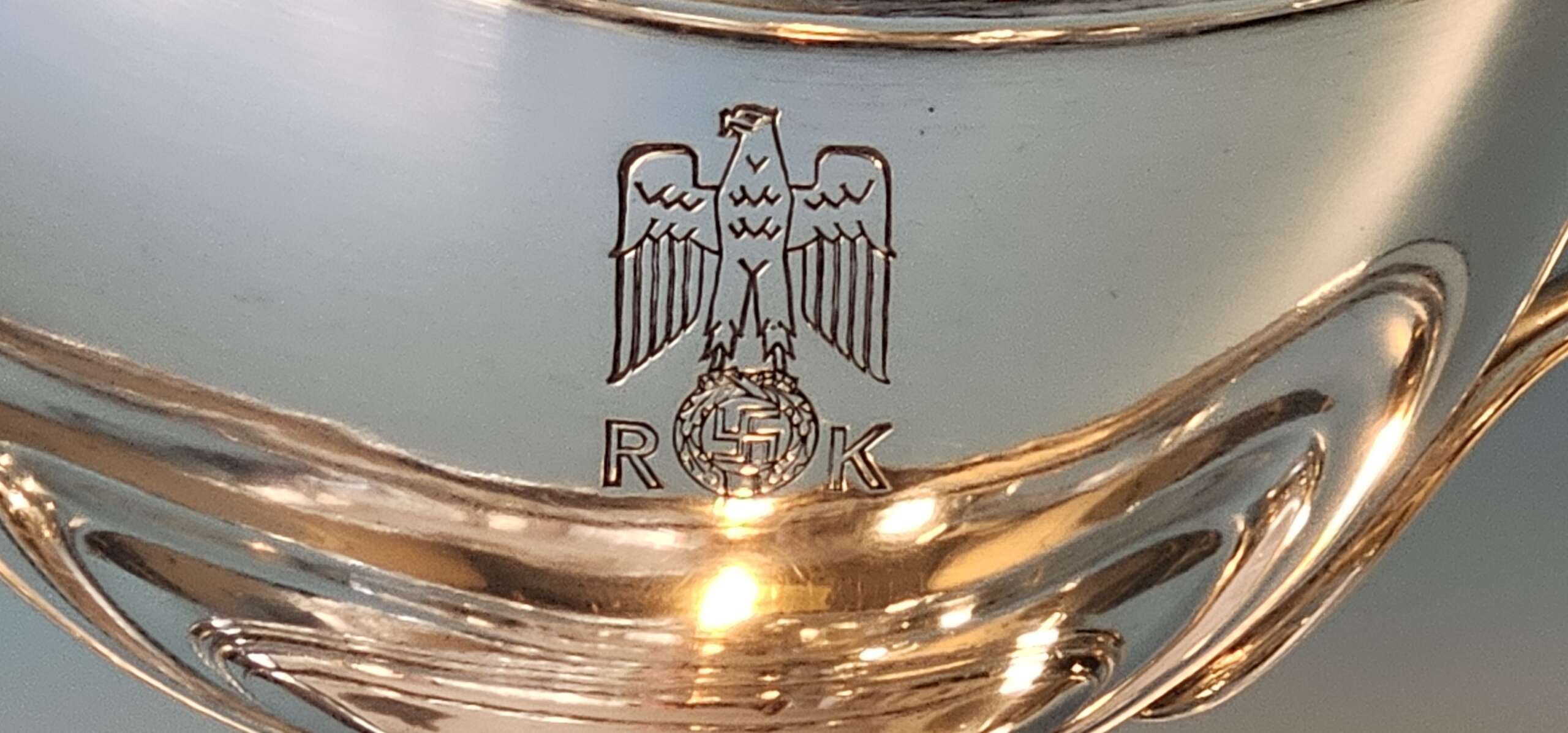 Silver Gravy boat from The New Reich Chancellery, Neue Reichskanzlei, Berlin *LIMITED TIME OFFER* - Image 17