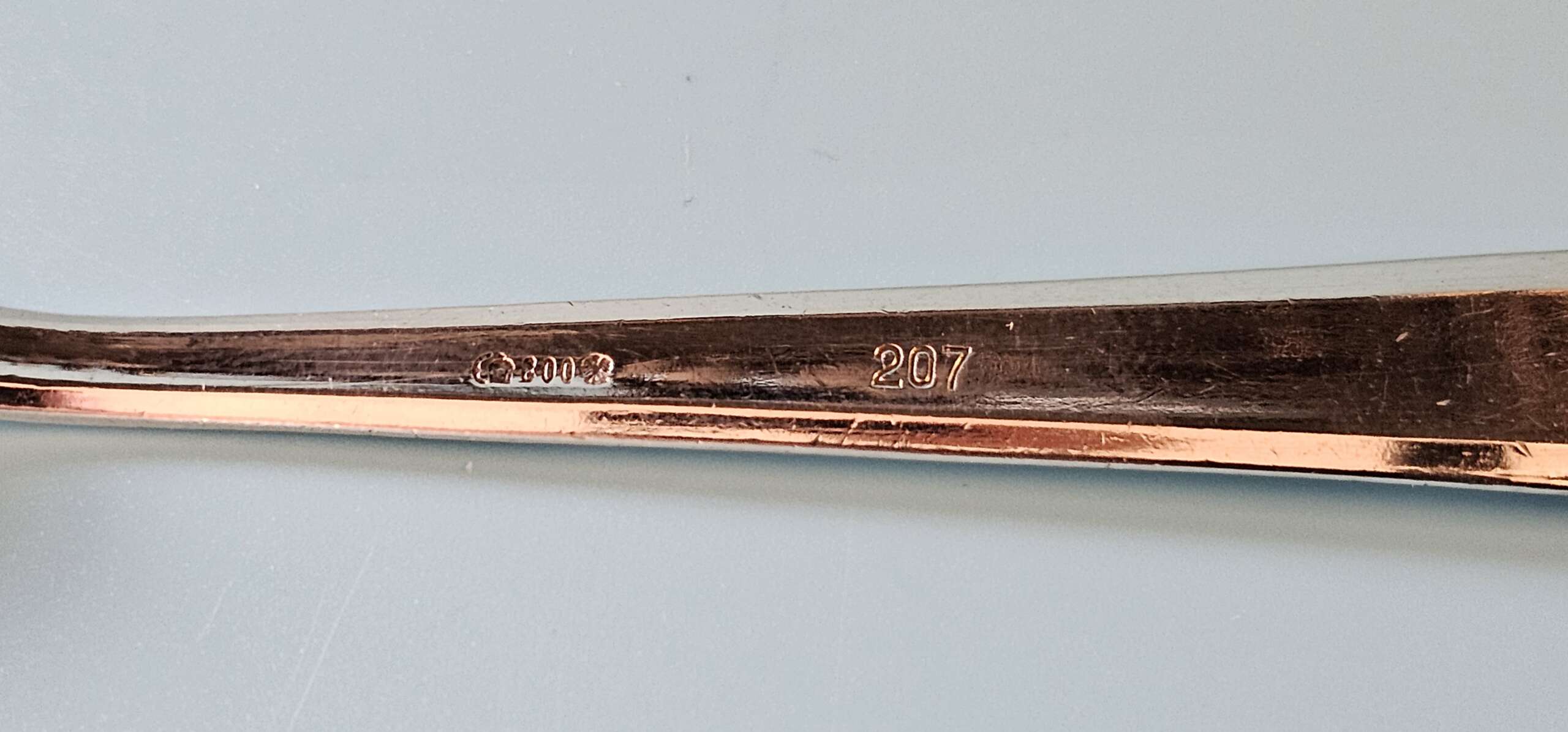 Bruckmann & Sohne Silver Sugar/honey spoon from Joseph Goebbel`s Personal Wagon 10 ‘207’ - Image 5