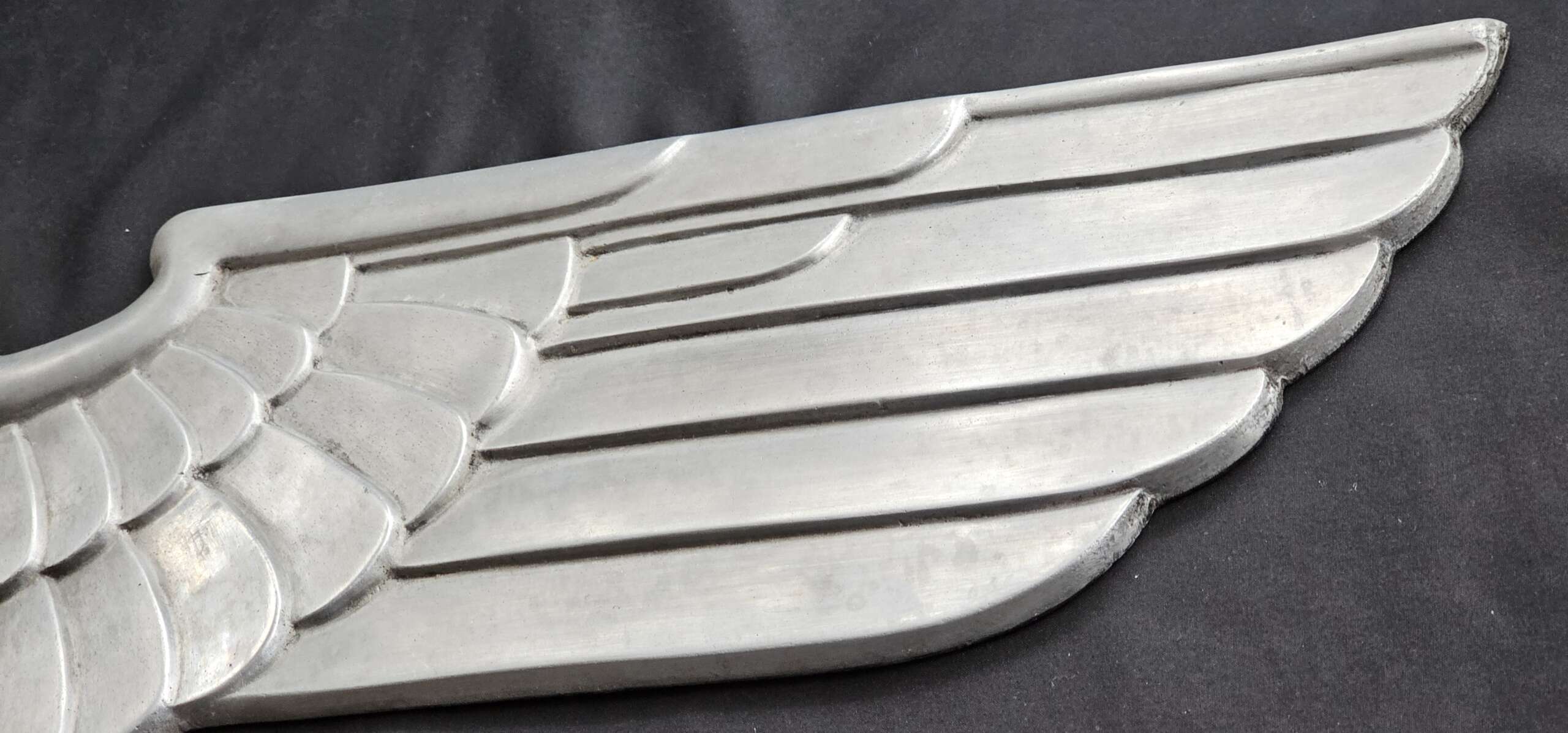 DEUTSCHE REICHSBAHN ADLER, 28,1/2″ (72.5cm) TRAIN EAGLE BY RHEINMETALL BORSIG, COMPLETE WITH IT'S ORIGINAL 'D' & 'R' LETTERS - Image 6