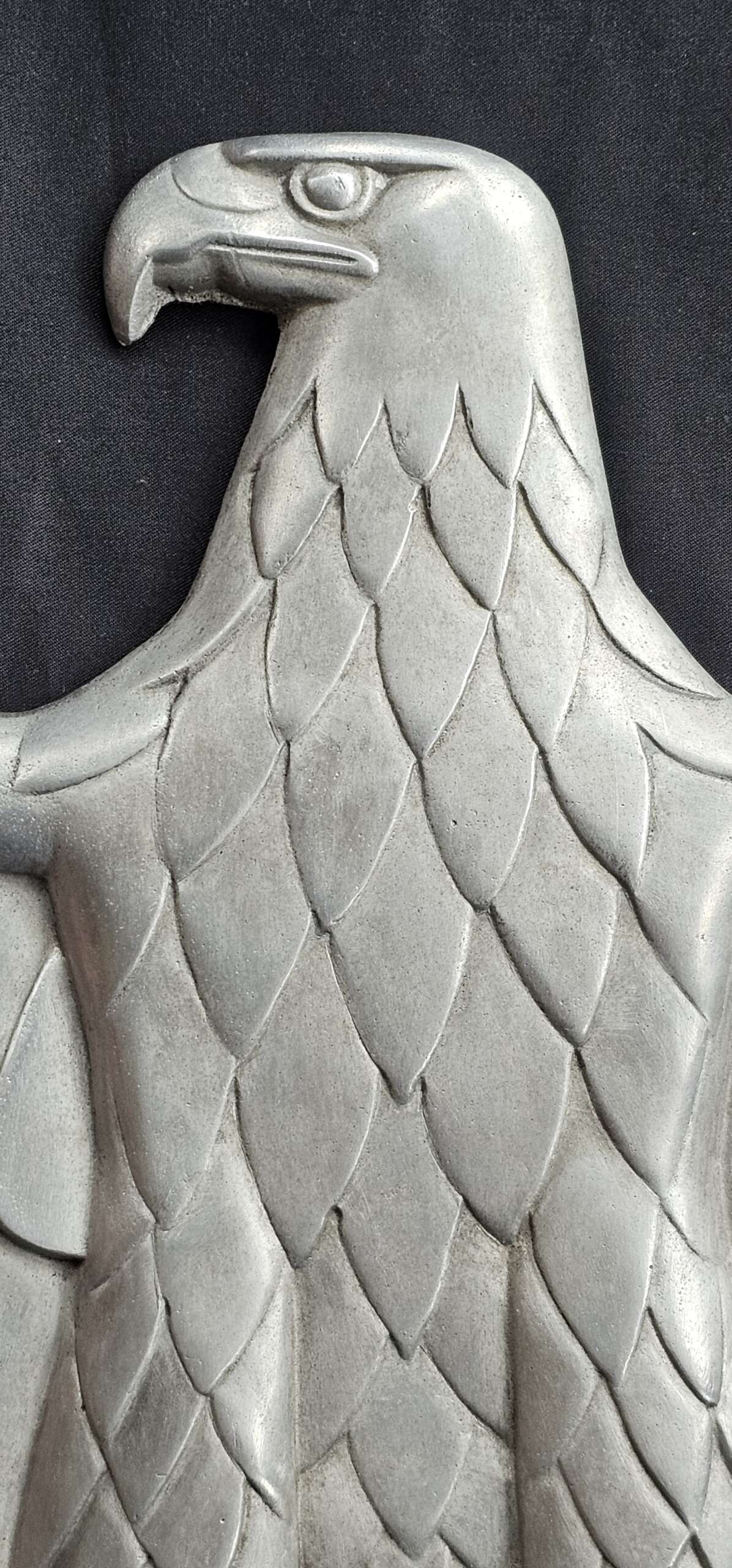 DEUTSCHE REICHSBAHN ADLER, 28,1/2″ (72.5cm) TRAIN EAGLE BY RHEINMETALL BORSIG, COMPLETE WITH IT'S ORIGINAL 'D' & 'R' LETTERS - Image 11