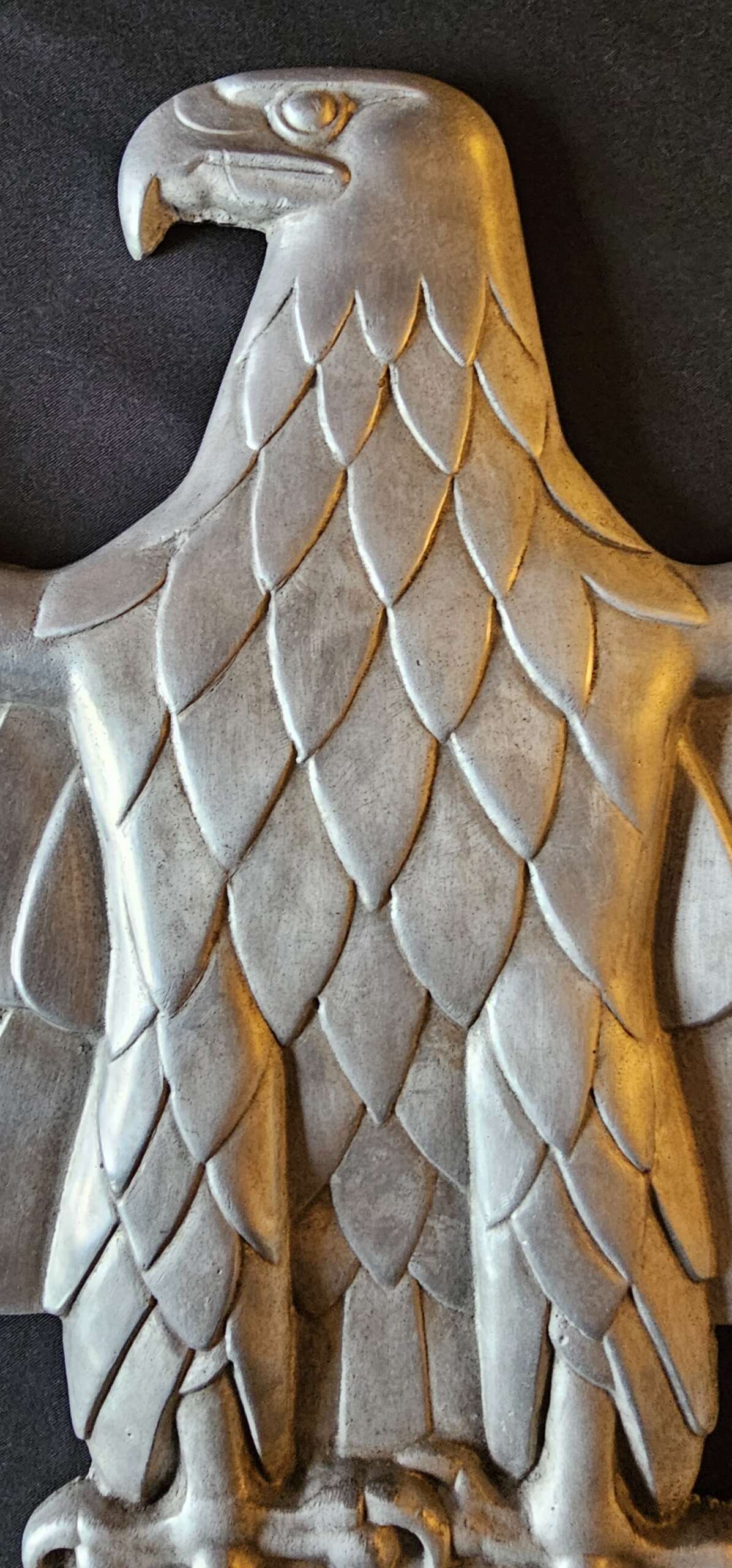 DEUTSCHE REICHSBAHN ADLER, 28,1/2″ (72.5cm) TRAIN EAGLE BY RHEINMETALL BORSIG, COMPLETE WITH IT'S ORIGINAL 'D' & 'R' LETTERS - Image 29