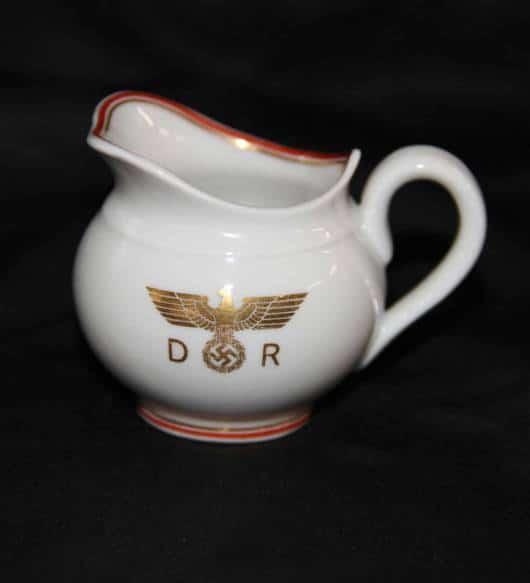 Nymphenburg Porcelain Small Milk Jug / Creamer from Hermann Göring’s Communication and Situation Wagon 10 ‘253’