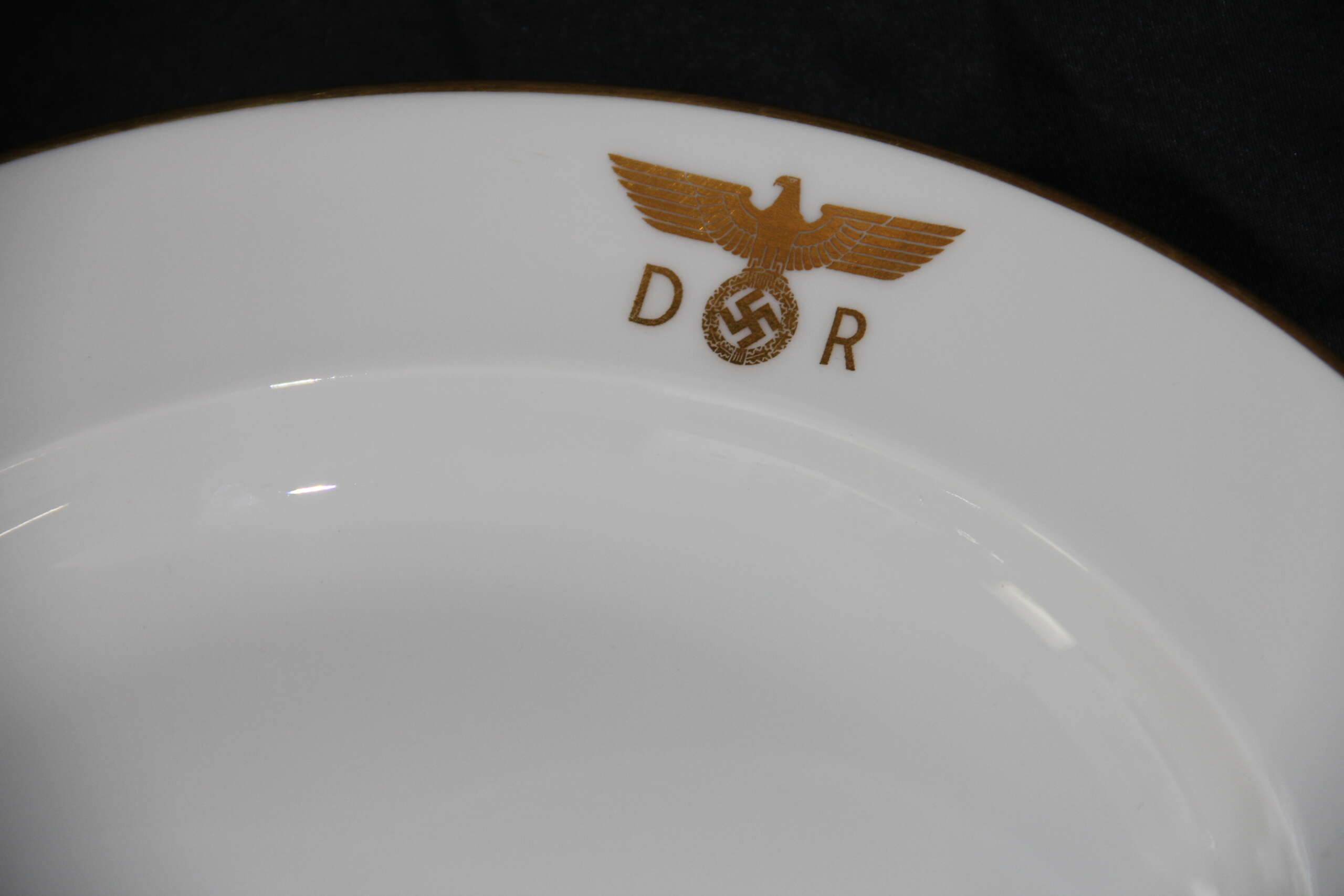 Nymphenburg Porcelain Soup Dish/Bowl from Hermann Göring’s Family Wagon 10 ‘205’ - Image 9