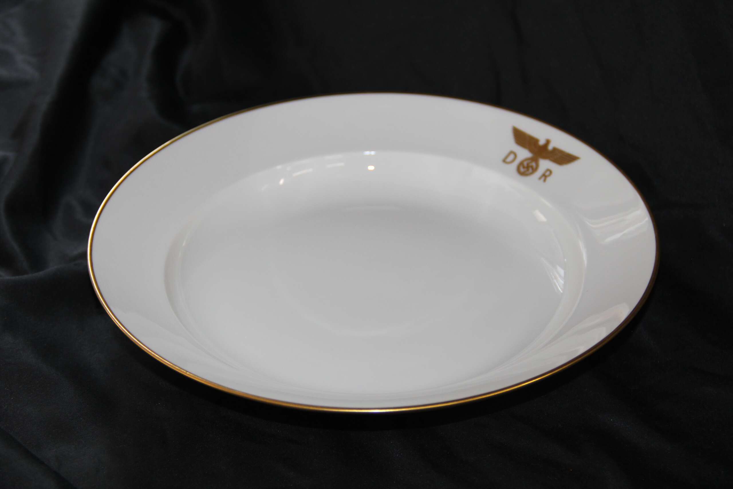 Nymphenburg Porcelain Soup Dish/Bowl from Hermann Göring’s Family Wagon 10 ‘205’