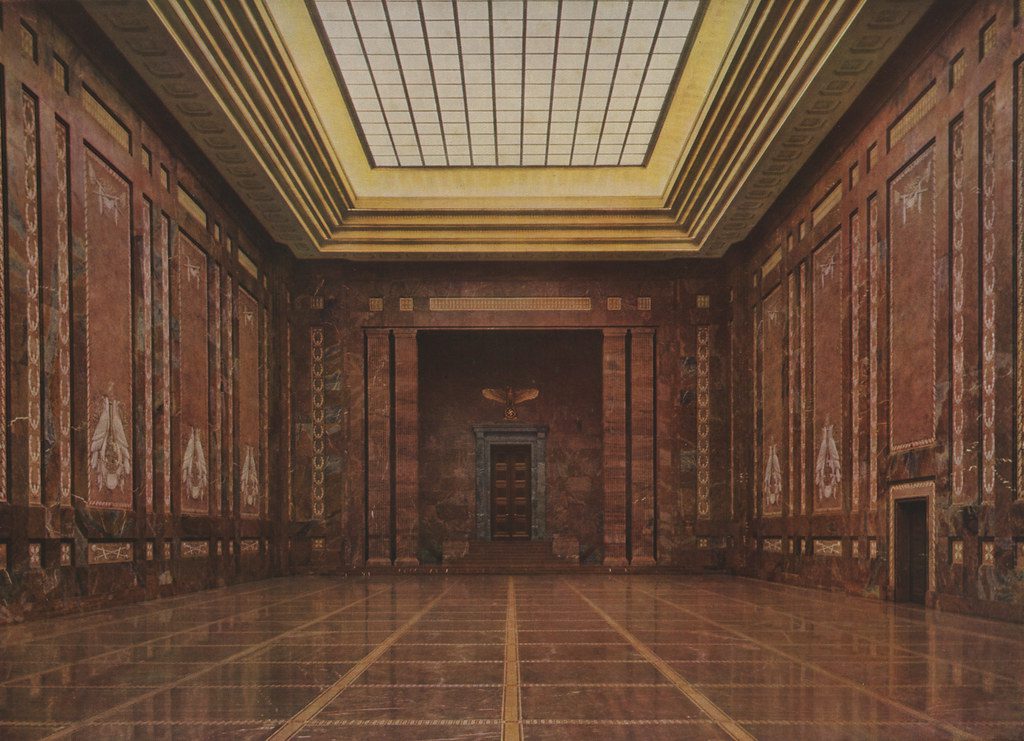 Large Silver Oval Serving Tray from The New Reich Chancellery - Image 4